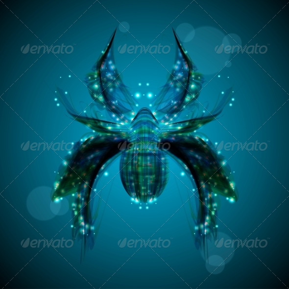 Abstract Spider - Animals Characters