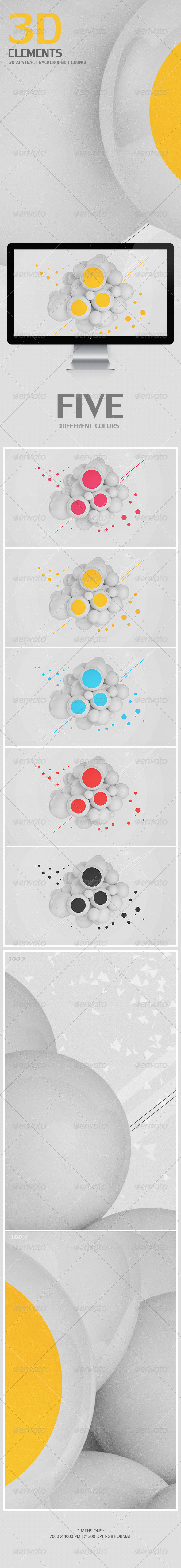 3D Abstract Background | Grunge - 3D Backgrounds