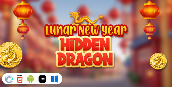 Lunar New Year Hidden Dragon [ Construct 3 , HTML5 ]