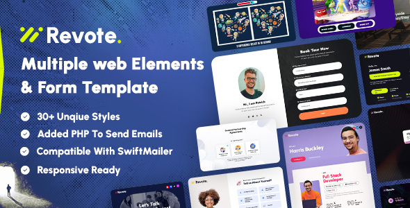 [DOWNLOAD]Revote - Multiple Web Elements & Forms Templates