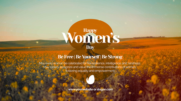 Happy Women’s Day - Opener | Greeting | Intro V.01