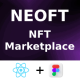 NFT MarketPlace App ANDROID IOS FIGMA UI Kit Reactnative NeoFT