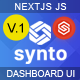 Synto - Nextjs Javascript Tailwind Admin Dashboard Template