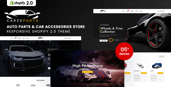 [DOWNLOAD]Carze - Auto Parts & Car Accessories Store Shopify 2.0 Theme