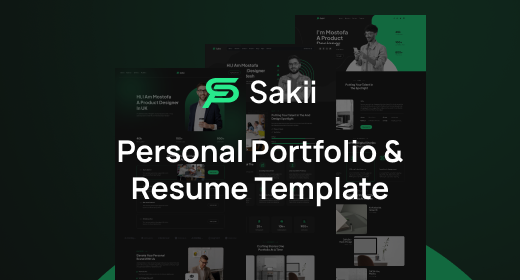 Personal Portfolio & Resume Template