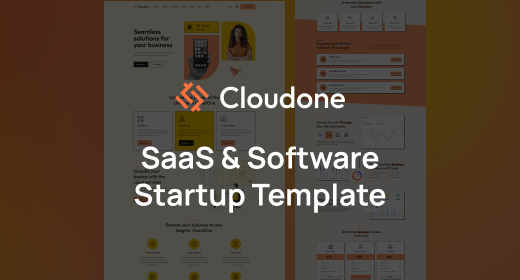 SaaS & Software Startup Template