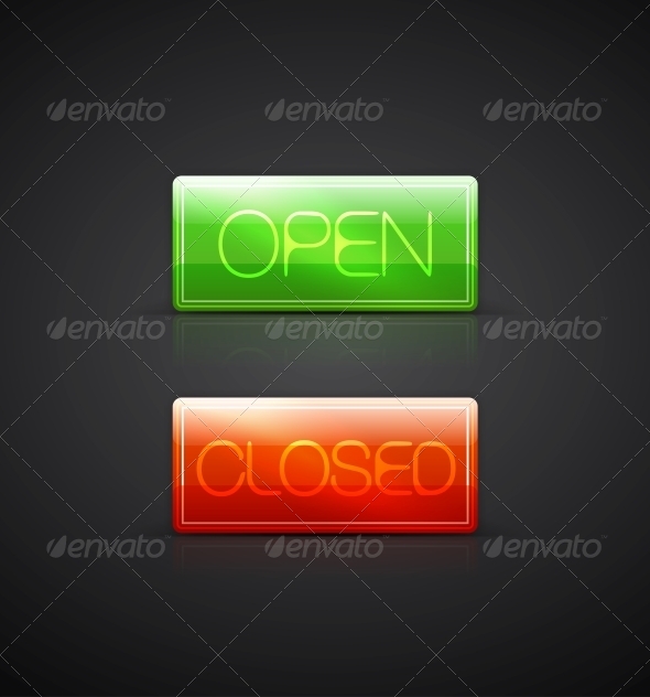 Open Close Glass Plates - Miscellaneous Vectors