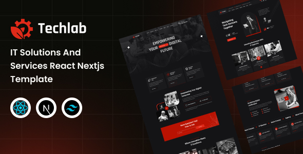 Techlab - IT Solutions and Services React Nextjs Template