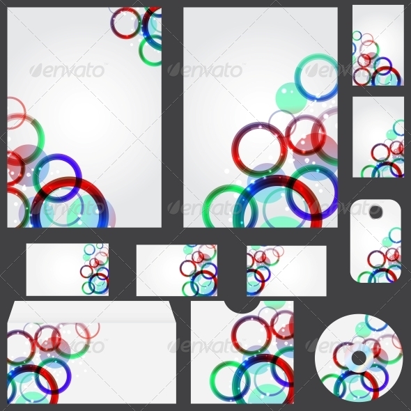 Vector Beautiful Template for Business Design Fold - Miscellaneous Vectors