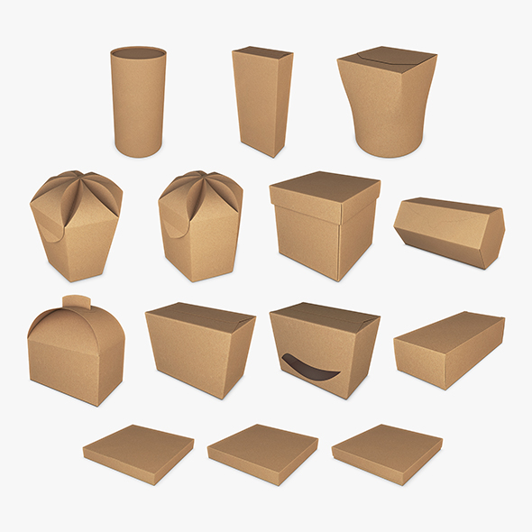 Cardboard Boxes Collection volume 1