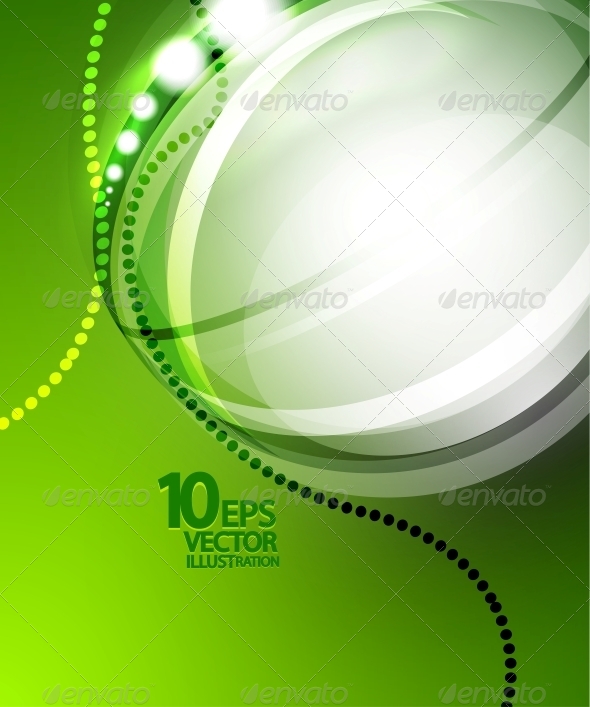 Futuristic Bubble Background - Miscellaneous Vectors