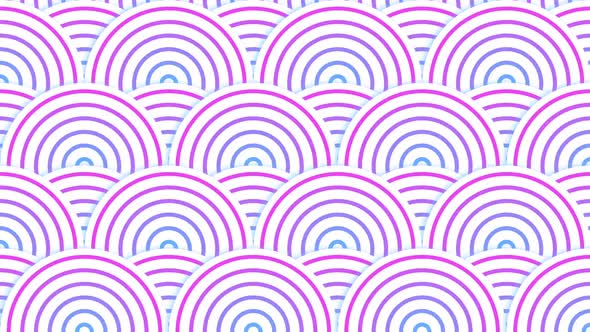 Colorful Rings Background