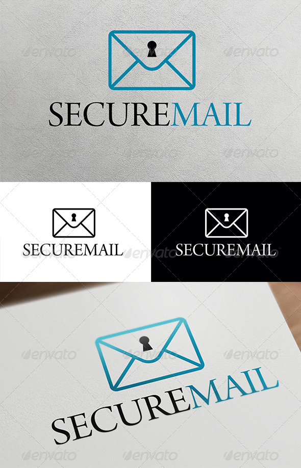 Secure Mail - Objects Logo Templates