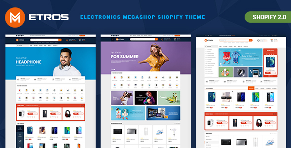 Metros - Electronics MegaShop Shopify Theme
