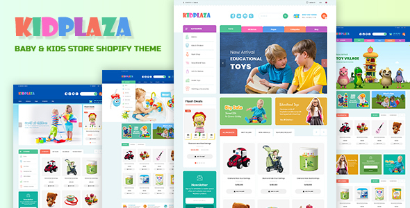 KidPlaza | Baby & Kids Store Shopify Theme