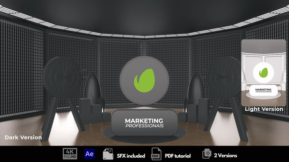 Marketing Professionals Logo Stings template preview