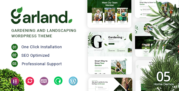[DOWNLOAD]Garland - Gardening and Landscaping WordPress Theme