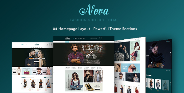 Nova - Fashion, Clothing & Accessories Shopify Theme