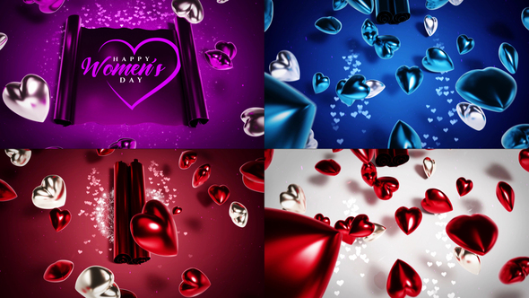 Lovely Parchment Intro Premiere Pro template preview