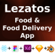 Lezatos ANDROID IOS FIGMA XD SKETCH Blend UI Kit ReactNative Expo Food Delivery