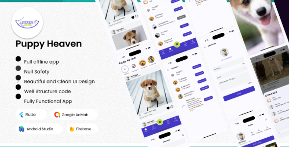 Pet Dating app - Flutter App Code