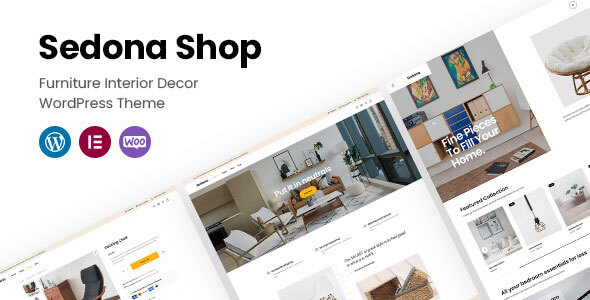 Sedona Shop | Furniture Interior Decor WooCommerce WordPress Theme