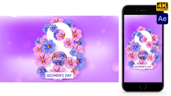 8th March Womens Day_4K