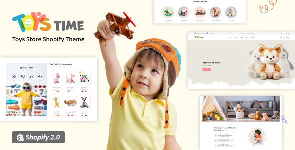 [DOWNLOAD]Toy Time - Kids Clothing, Toys Shopify Theme