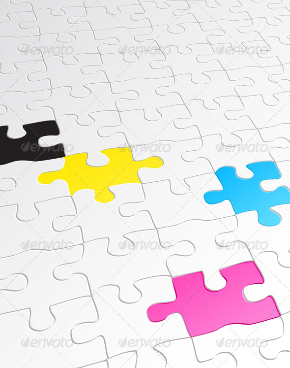 Puzzle Background - Backgrounds Decorative