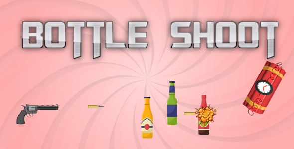 Bottle Shoot  || Endless || Infinite || HTML 5 || Contruct game