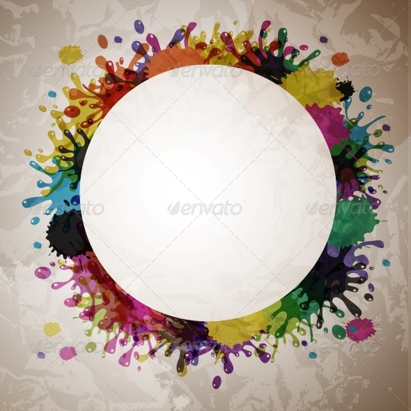 Vector Splash Abstract Background - Miscellaneous Vectors