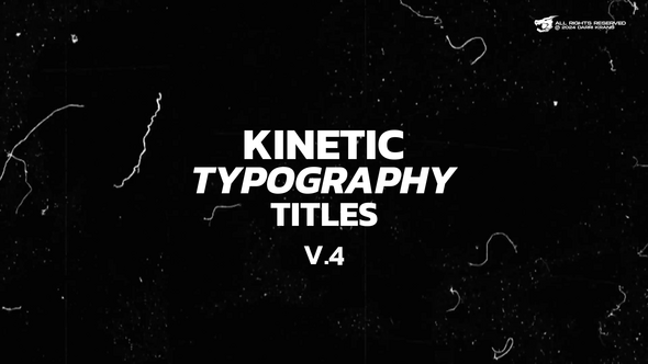 Kinetic Typography Titles / AE