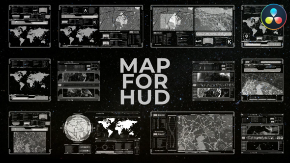 Map For HUD for DaVinci Resolve