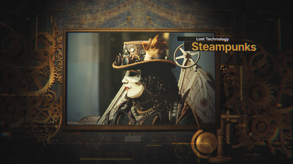 Steampunk History Slideshow, After Effects Project Files | VideoHive