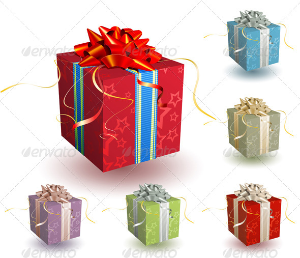 Gift Boxes - Seasons/Holidays Conceptual