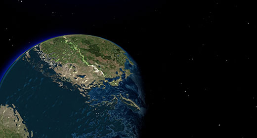 Country Map Animation