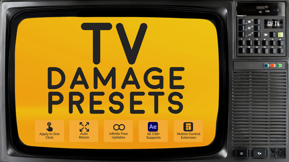 Tv Damage Presets 2 Elements template preview
