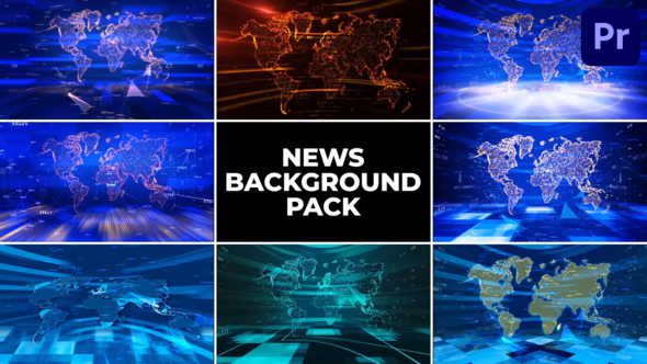 News Background Pack for Premiere Pro