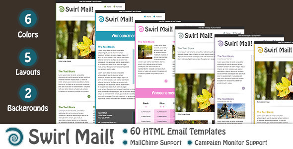 Swirl Mail - ThemeForest 4086460