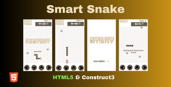 Smart Snake Html5 Game