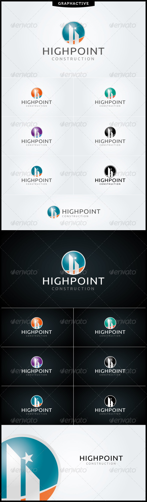 HighPoint Logo Template - Buildings Logo Templates