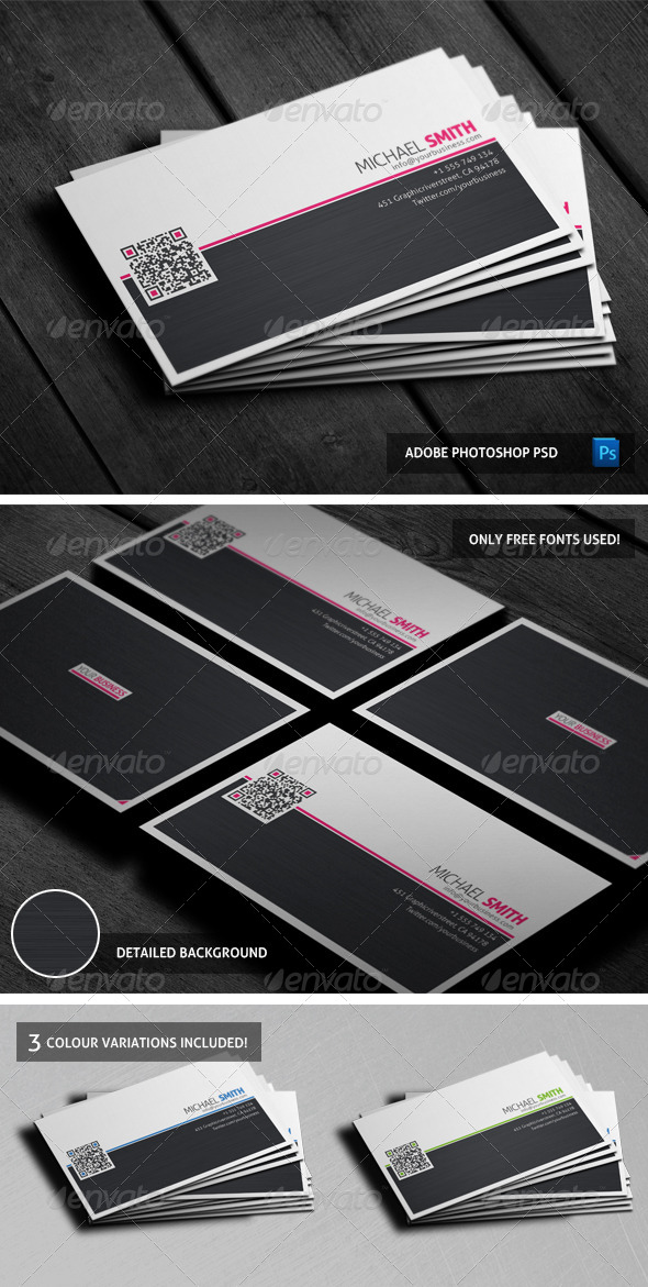 Stylish Subtle Business card 04 - Business Cards Print Templates