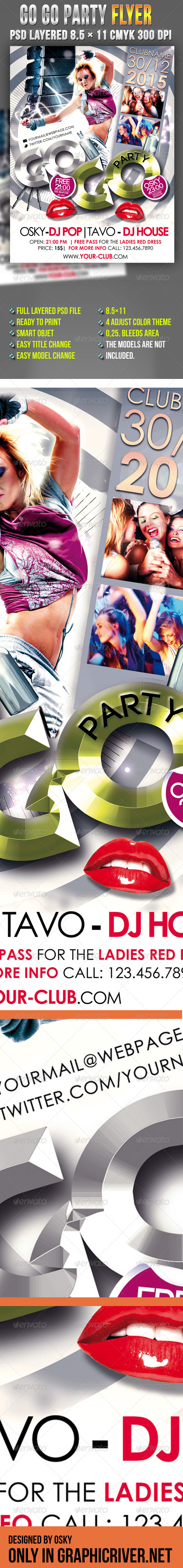 Go Go Party - Clubs & Parties Events