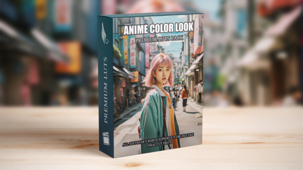 Popular Anime-Style LUTs Bundle: Create Epic Videos with Vibrant Colors