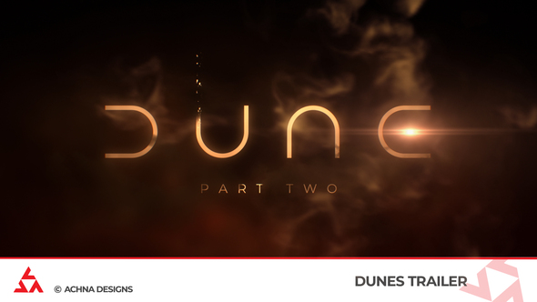 Dunes Trailer Openers template preview
