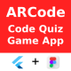 Arcode ANDROID + IOS + FIGMA | UI Kit | Flutter | Programing Language Course & Quiz App