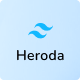 Heroda - Tailwind CSS 3 Hero Section HTML Template