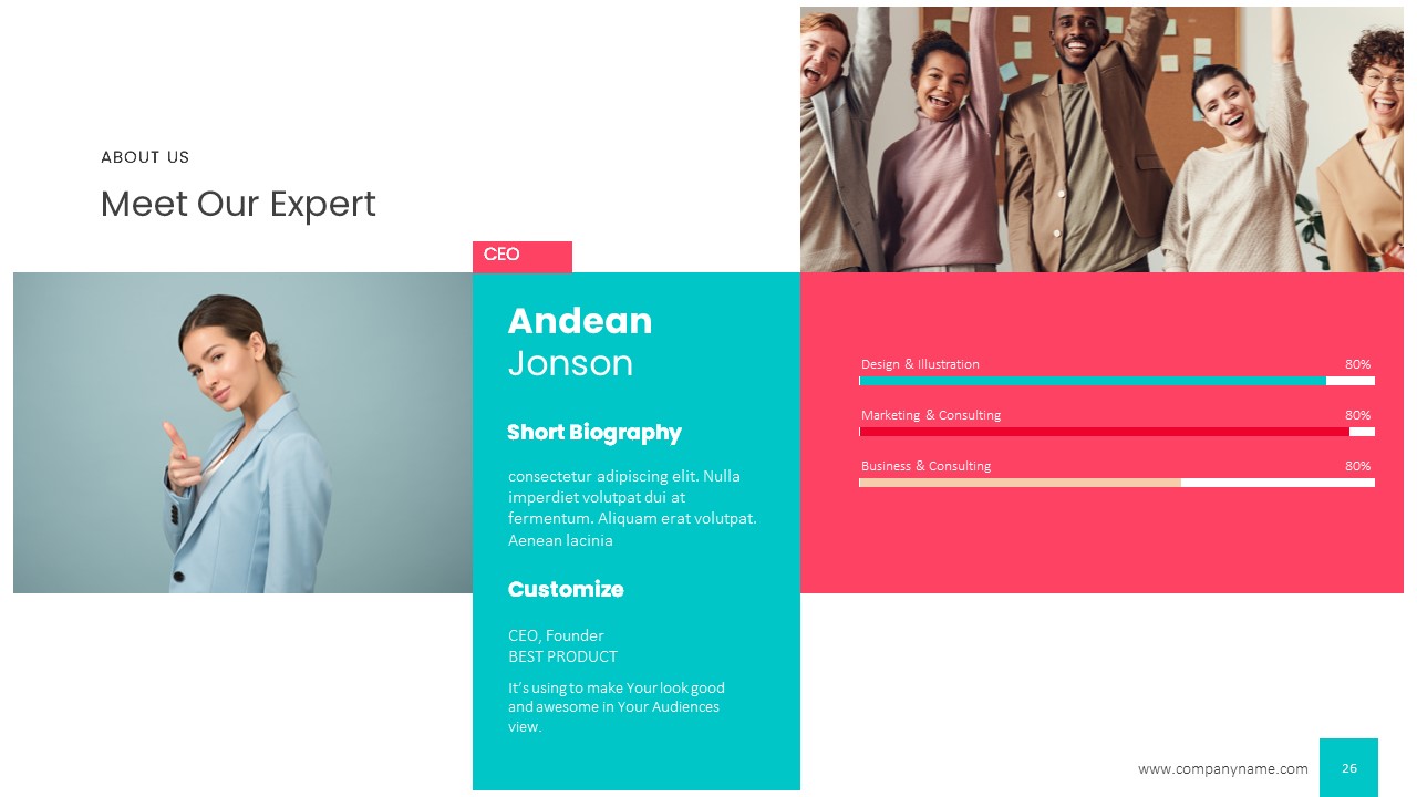 Team Profile Keynote Templates, Presentation Templates | GraphicRiver