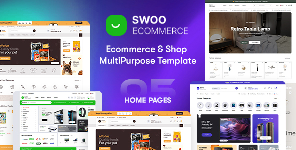 Swoo - Ecommerce & Shop MultiPurpose Template