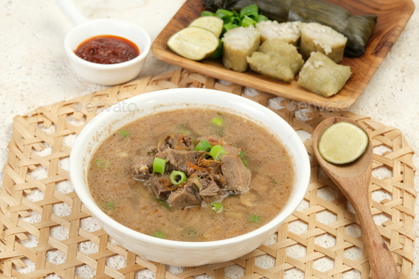 Coto Makassar,Indonesian Traditional Food Stock Photo by edgunn36 ...